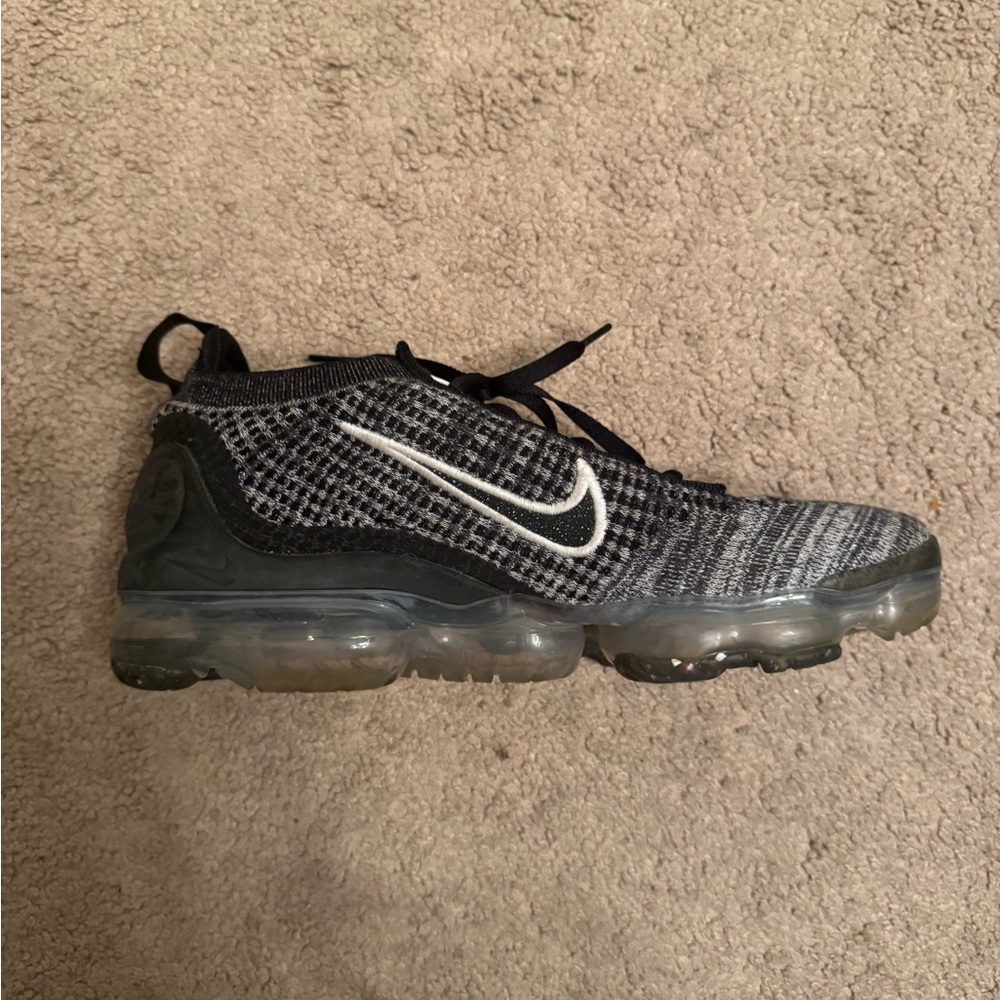 Women's Nike Air Vapormax 2021 Flyknit Oreo Grey Black White